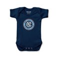 thumbnail image 1 of Infant Chad & Jake Navy New York City FC Bodysuit, 1 of 1