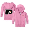 thumbnail image 1 of Infant Chad & Jake Pink Philadelphia Flyers Logo Full-Zip Hoodie Jacket, 1 of 1