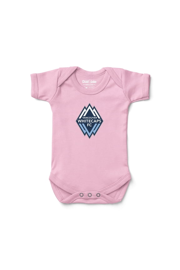 Infant Chad & Jake Pink Vancouver Whitecaps FC Bodysuit