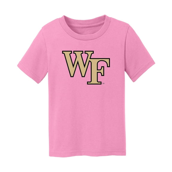 Infant Chad & Jake Pink Wake Forest Demon Deacons Primary Logo T-Shirt