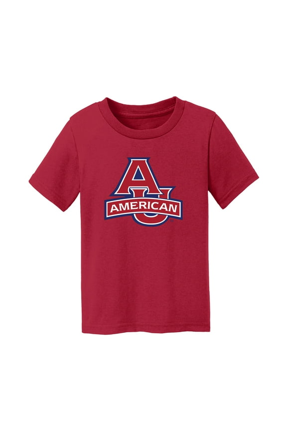Infant Chad & Jake Red American University Eagles Logo T-Shirt