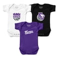 thumbnail image 1 of Infant Chad & Jake Sacramento Kings Three-Pack Bodysuit Set, 1 of 1
