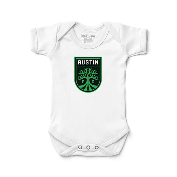 Infant Chad & Jake White Austin FC Bodysuit