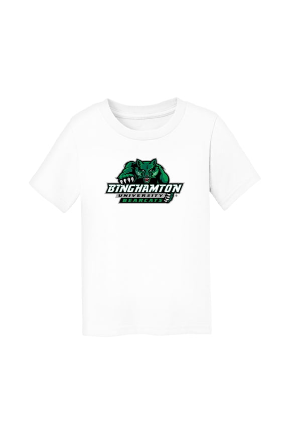 Infant Chad & Jake  White Binghamton Bearcats Logo T-Shirt