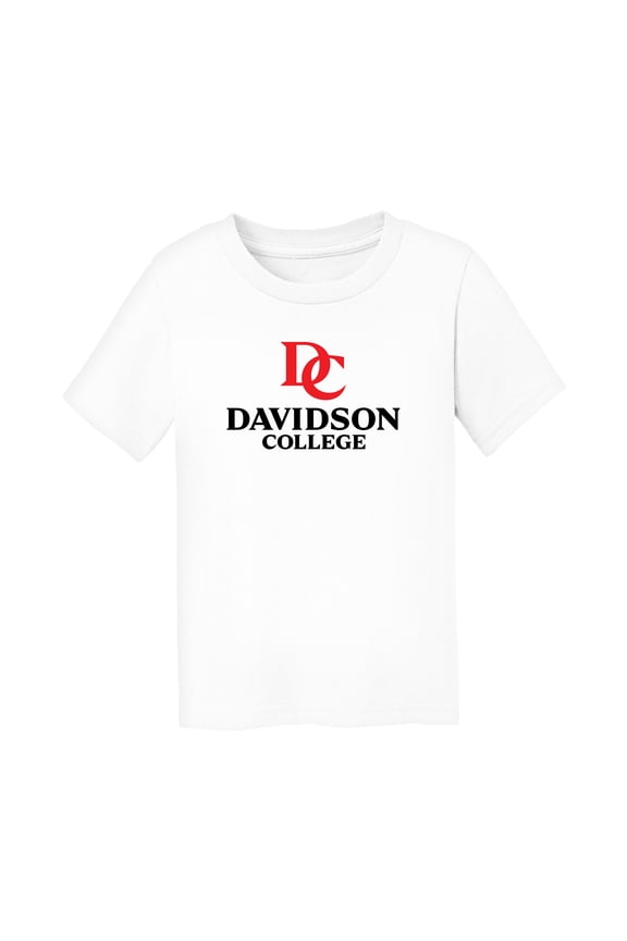 Infant Chad & Jake White Davidson Wildcats Logo T-Shirt