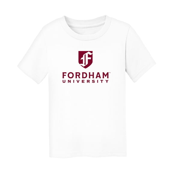 Infant Chad & Jake White Fordham Rams Primary Logo T-Shirt
