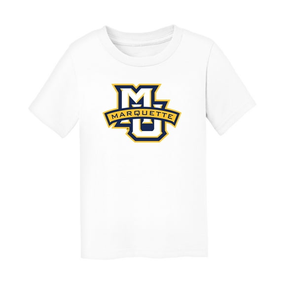 Infant Chad & Jake White Marquette Golden Eagles Logo T-Shirt