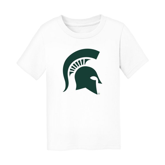 Infant Chad & Jake  White Michigan State Spartans Logo T-Shirt
