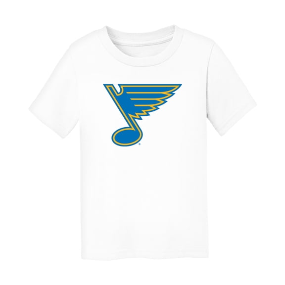 Infant Chad & Jake White St. Louis Blues Primary Logo T-Shirt