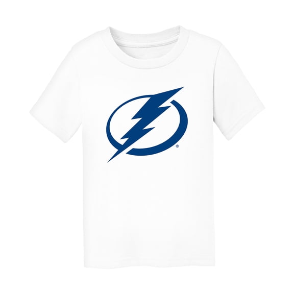 Infant Chad & Jake White Tampa Bay Lightning Primary Logo T-Shirt