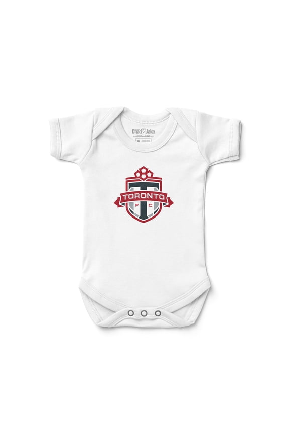 Infant Chad & Jake White Toronto FC Bodysuit