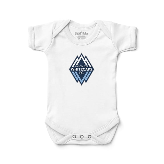 Infant Chad & Jake White Vancouver Whitecaps FC Bodysuit