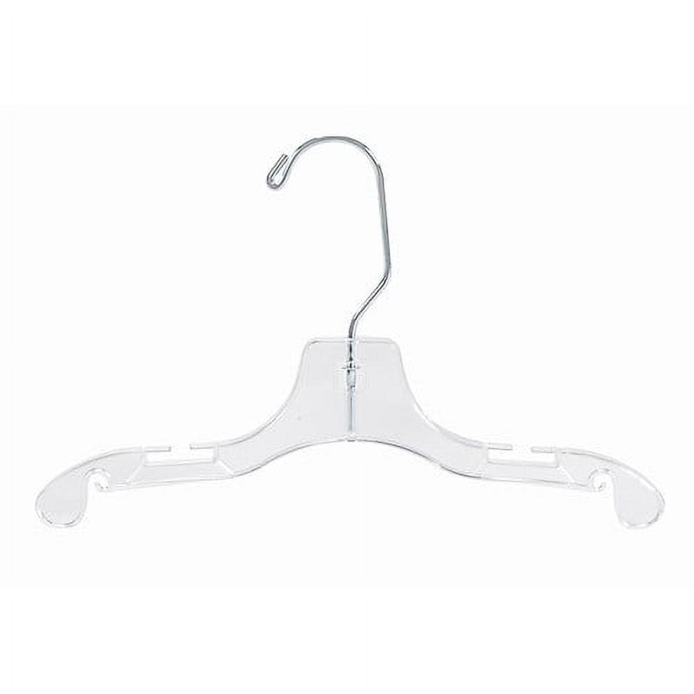 Infant Clear Plastic Top Hanger