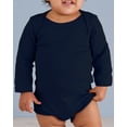 thumbnail image 1 of Infant Clementine Long-Sleeve Baby Rib Bodysuit, 1 of 7