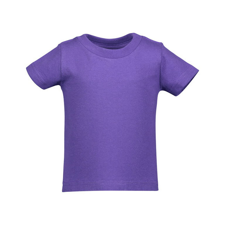 Infant Cotton Jersey T-Shirt - PURPLE - 18MOS