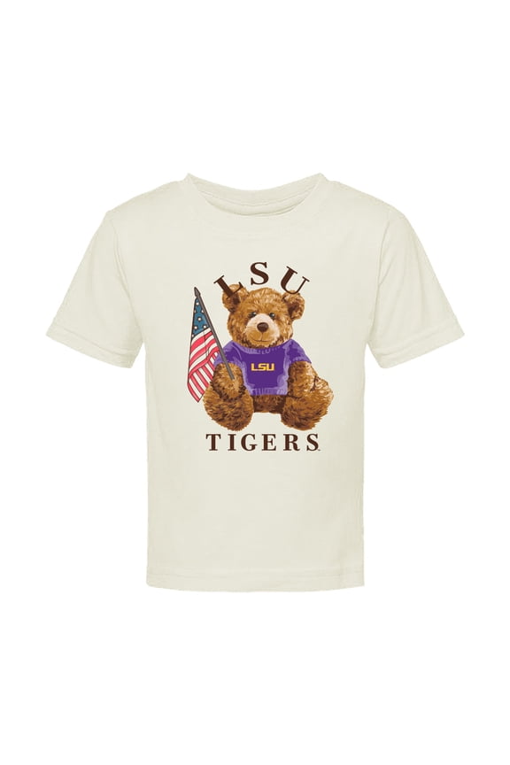 Infant Cream LSU Tigers All-American Teddi T-Shirt