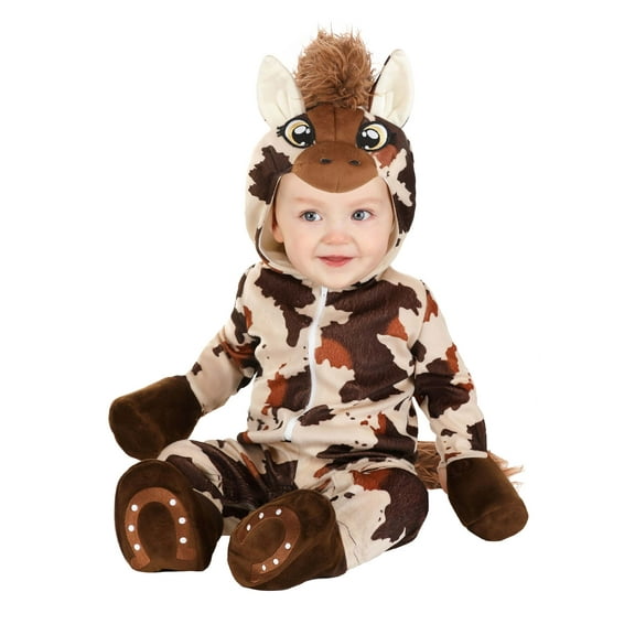 Infant Deluxe Brown Spotted Horse Costume