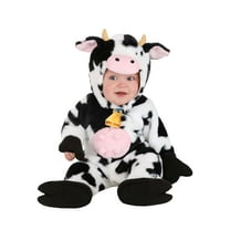 Infant Deluxe Plush Spotted Cow Costume