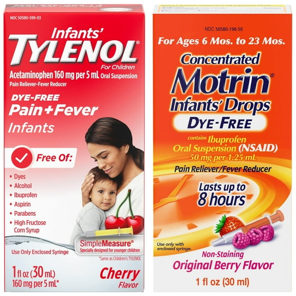 Infants' Tylenol and Infants' Motrin Bundle