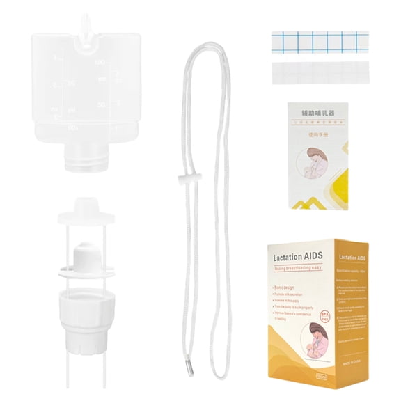 Infant Feeding Assistant for New Parents,Gentle Silicone Nursing Tool Lactation Aid Adjustable Suction Nursing Assistant