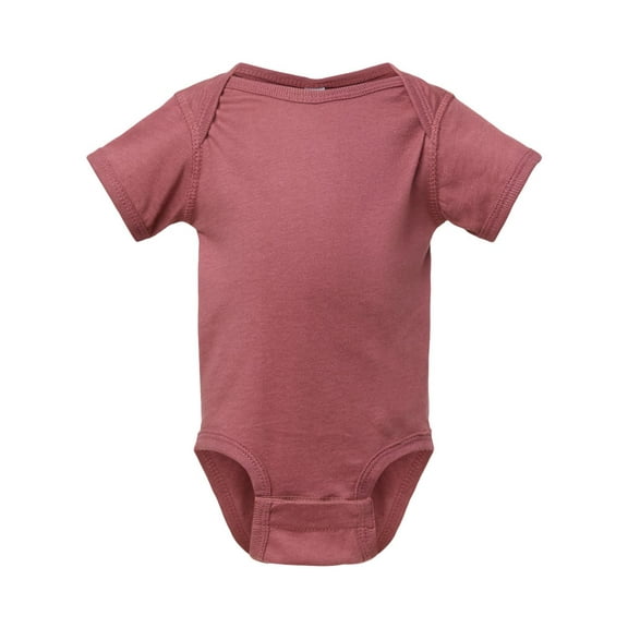 Infant Fine Jersey Bodysuit , Rouge , NB