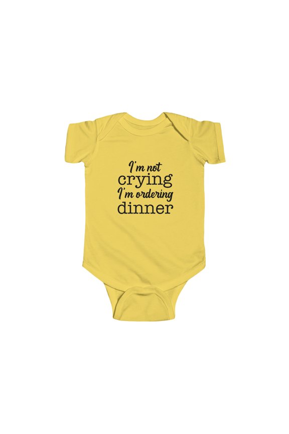 Infant Fine Jersey Bodysuit