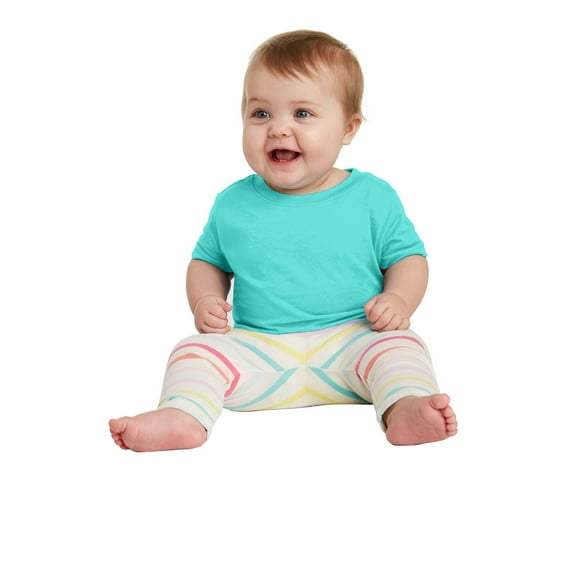 Infant Fine Jersey T-Shirt - CARIBBEAN - 6MOS