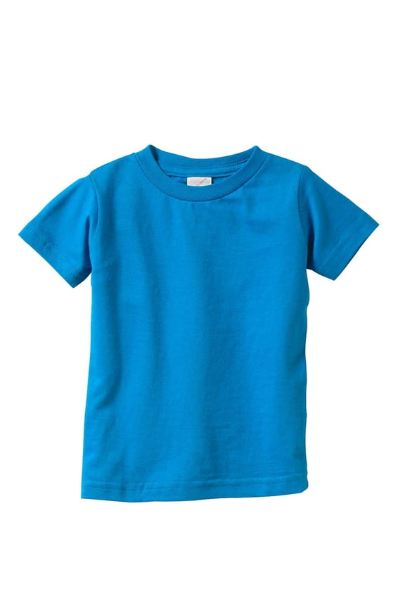 Infant Fine Jersey Tee , 3322 , Cobalt , 12M