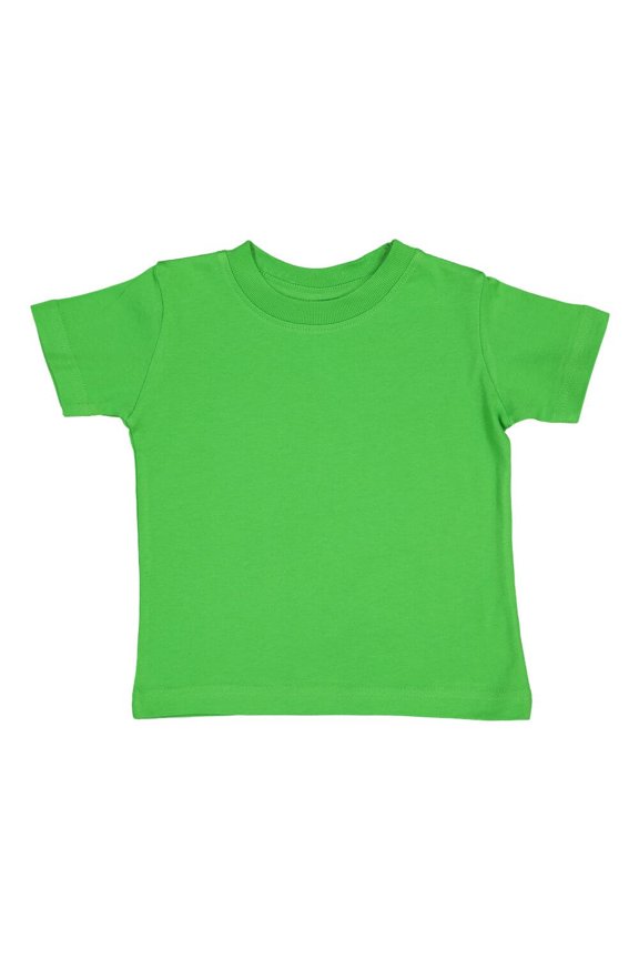 Infant Fine Jersey Tee , Apple , 6M