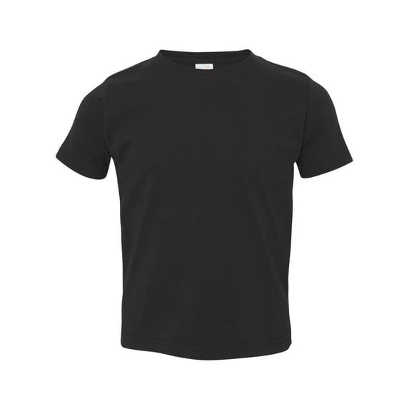 Infant Fine Jersey Tee , Black , 2T
