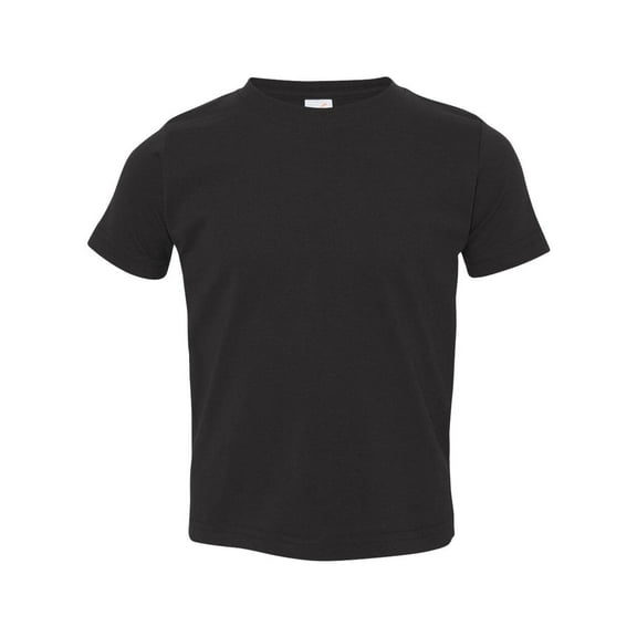 Infant Fine Jersey Tee , Black , 2T