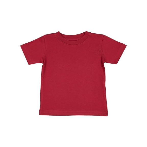Infant Fine Jersey Tee , Garnet , 12M