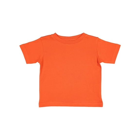 Infant Fine Jersey Tee , Orange , 12M