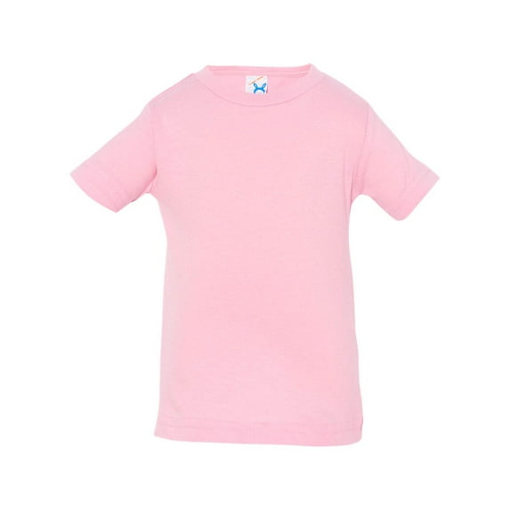Infant Fine Jersey Tee , Pink , 18M
