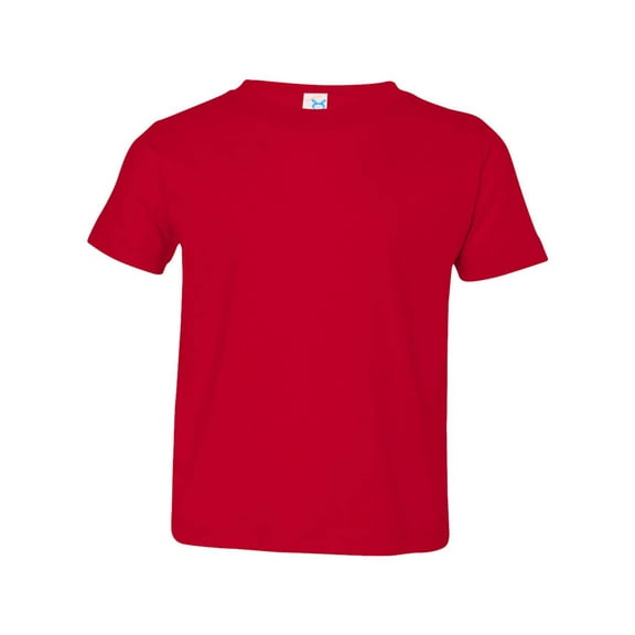 Infant Fine Jersey Tee , Red , 3T
