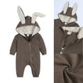 thumbnail image 1 of Jumpsuits Unisex Toddler Animal Outfit Long Sleeve Bodysuit Baby Christmas Romper Clothes 12-18M Girl, 1 of 9