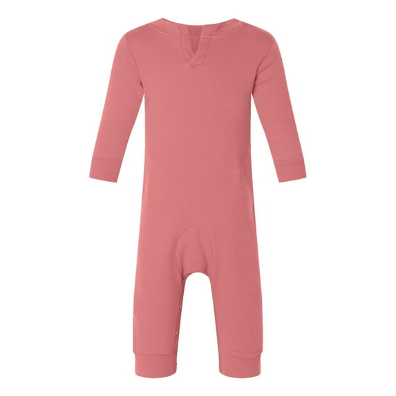 Infant Fleece One-Piece , Mauvelous , 6 months 