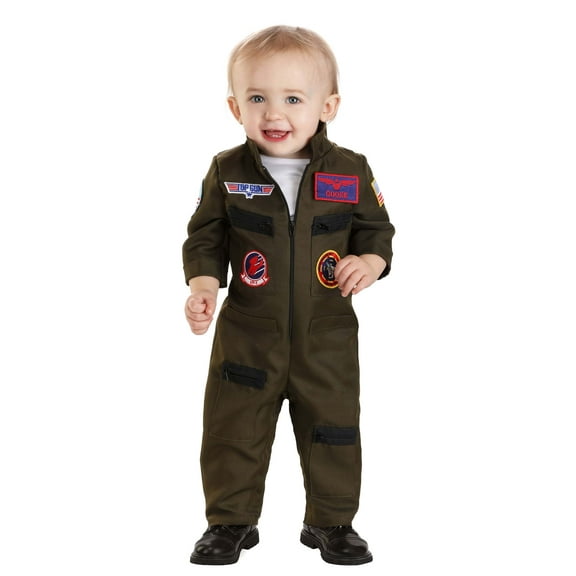 Infant Flight Suit Top Gun Costume