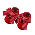 thumbnail image 1 of Infant Floor Socks Toddler Winter Anti-Skid Socks Cotton Floor Shoes Red Socks for 0-1Year Uniform Outfit Accs, 1 of 3