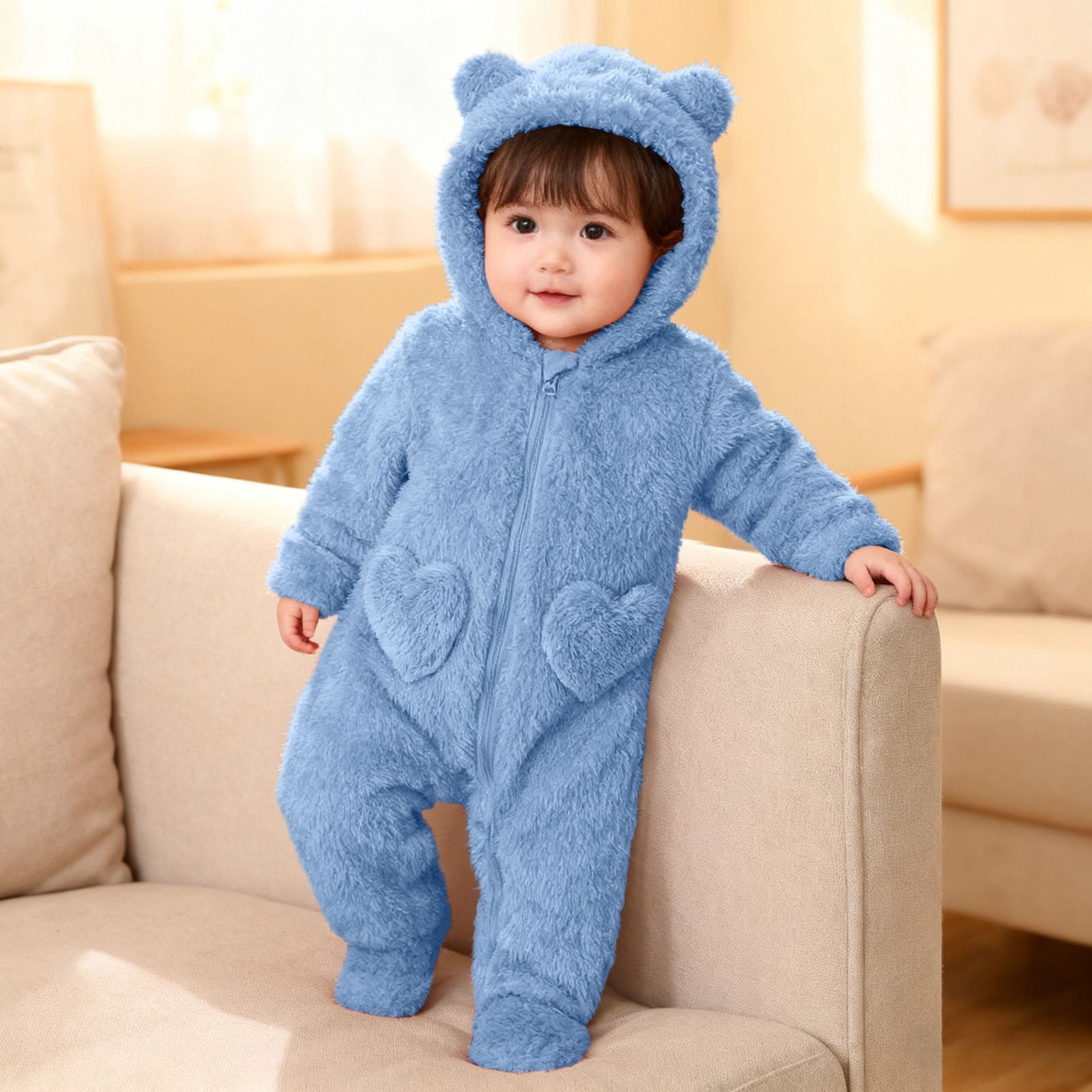 Infant-Fluffy-Jumpsuit-Warm-