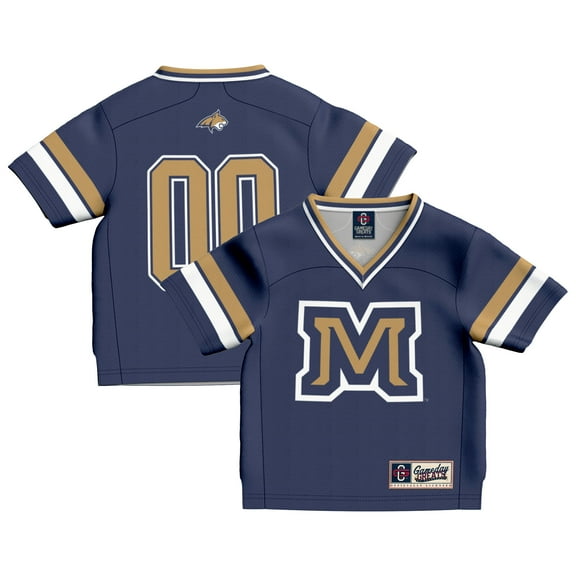 Infant GameDay Greats #00 Navy Montana State Bobcats Lightweight Collegiate Football Fashion Jersey