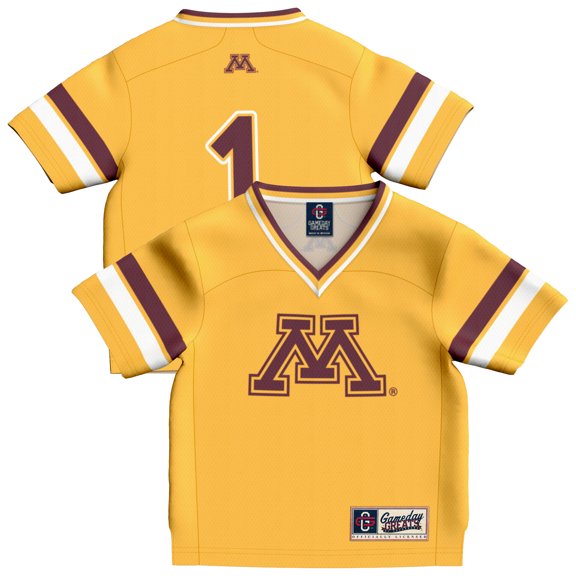 Infant GameDay Greats #1 Gold Minnesota Golden Gophers Collegiate Football Fashion Jersey