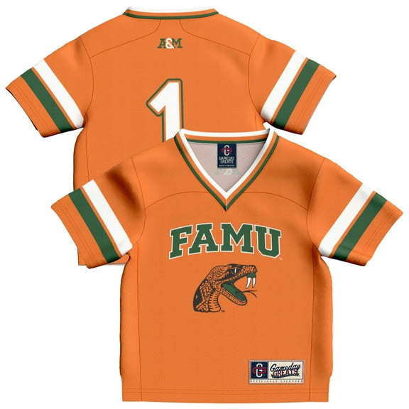 Infant GameDay Greats #1 Orange Florida A&M Rattlers Collegiate Football Fashion Jersey