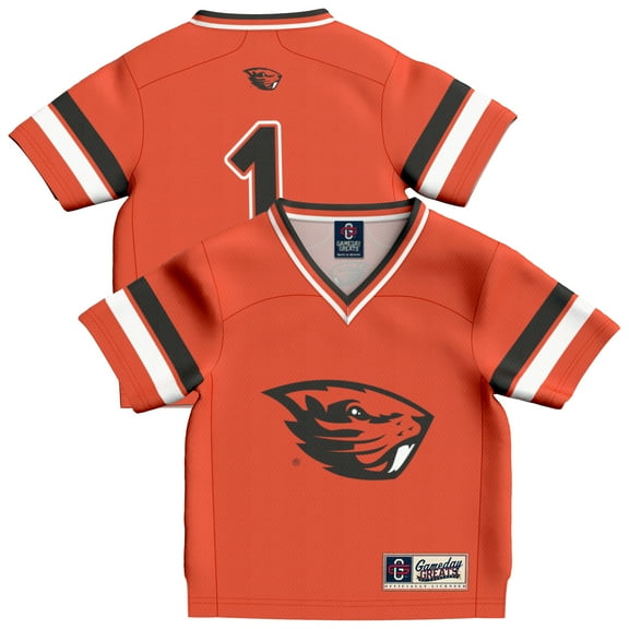 Infant GameDay Greats #1 Orange Oregon State Beavers Collegiate Football Fashion Jersey