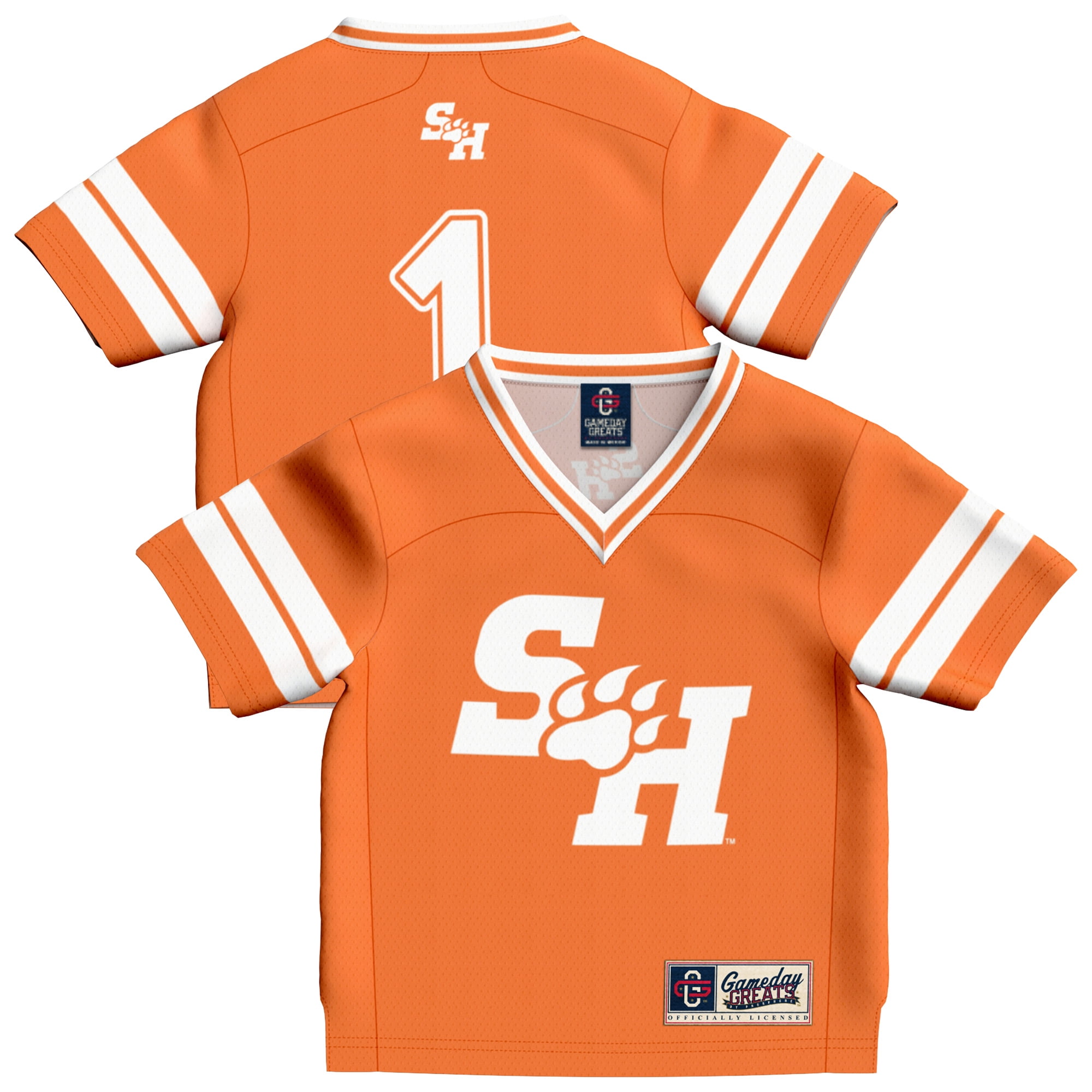 Infant GameDay Greats #1 Orange Sam Houston State Bearkats Collegiate  Football Fashion Jersey - Walmart.com, image size:2000x2000