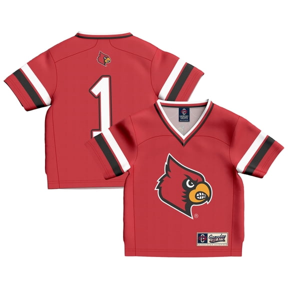 Infant-GameDay Greats Red Louisville Cardinals #1 Football Fashion Jersey