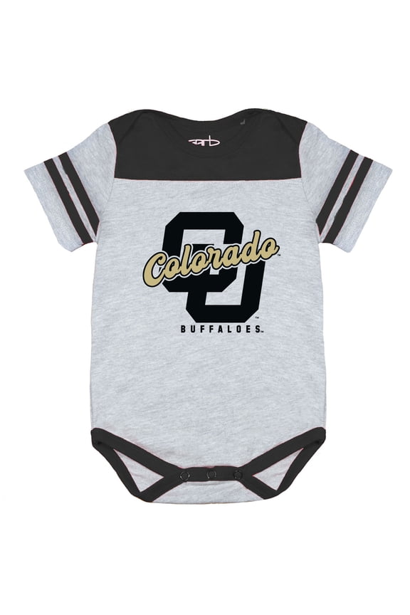 Infant Garb Black Colorado Buffaloes Thomas Bodysuit