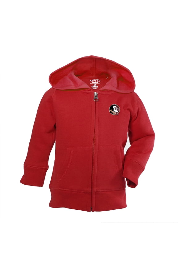 Infant Garb Garnet Florida State Seminoles Full-Zip Hoodie
