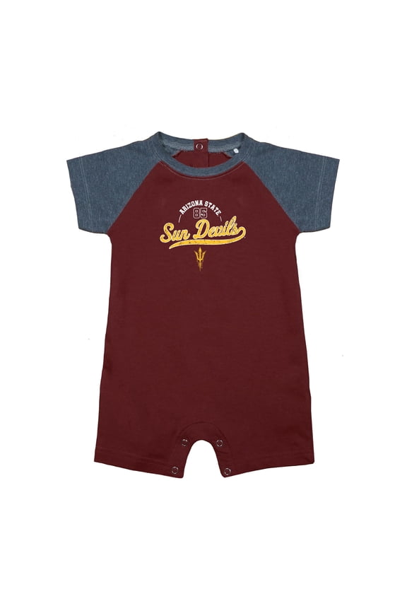 Infant Garb Maroon Arizona State Sun Devils Randy Romper