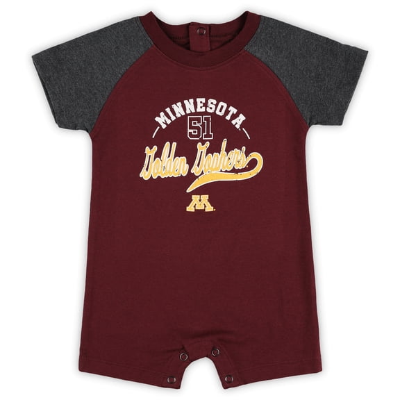 Infant Garb Maroon Minnesota Golden Gophers Randy Romper